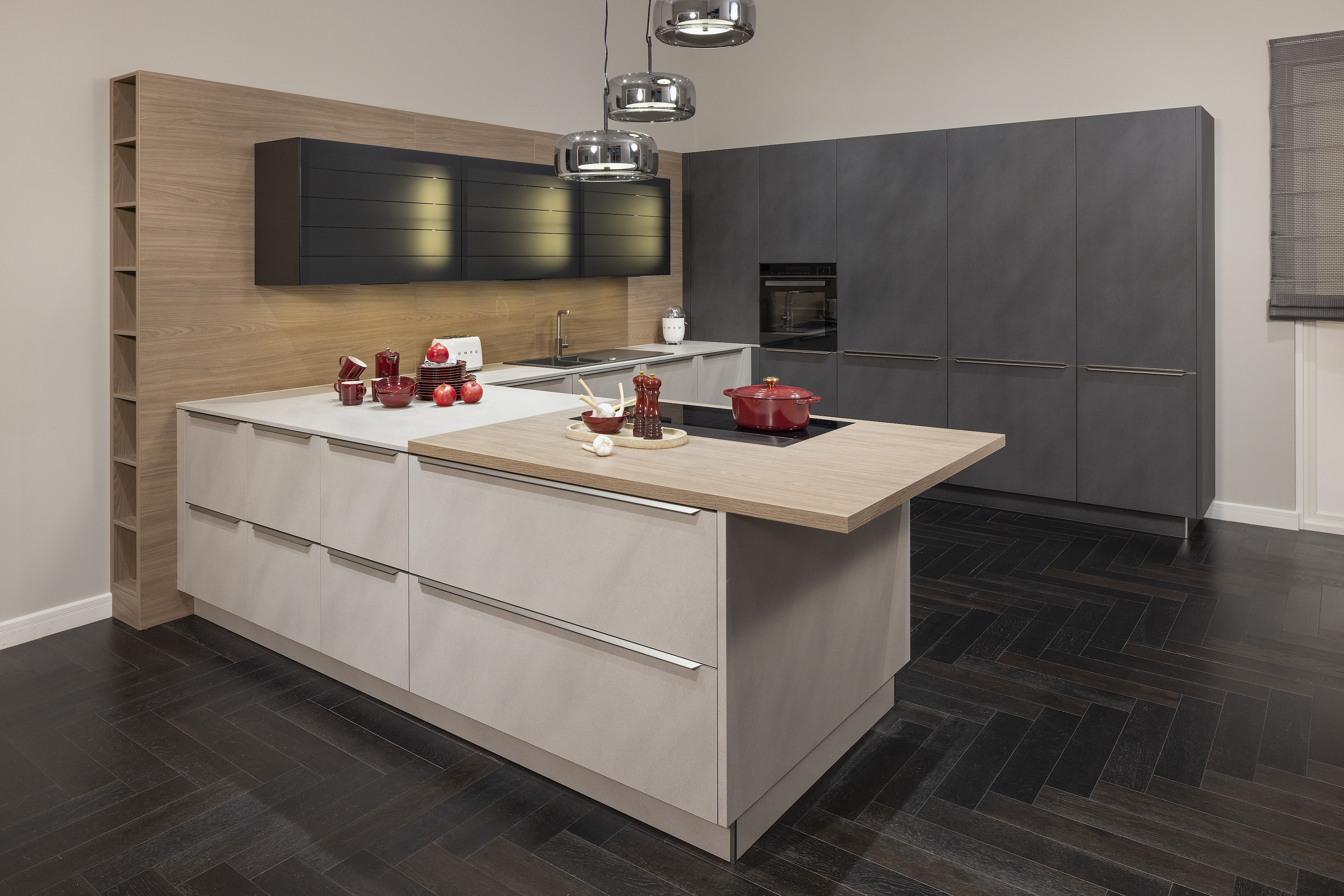 Häcker-Küche Systemat Zementmix