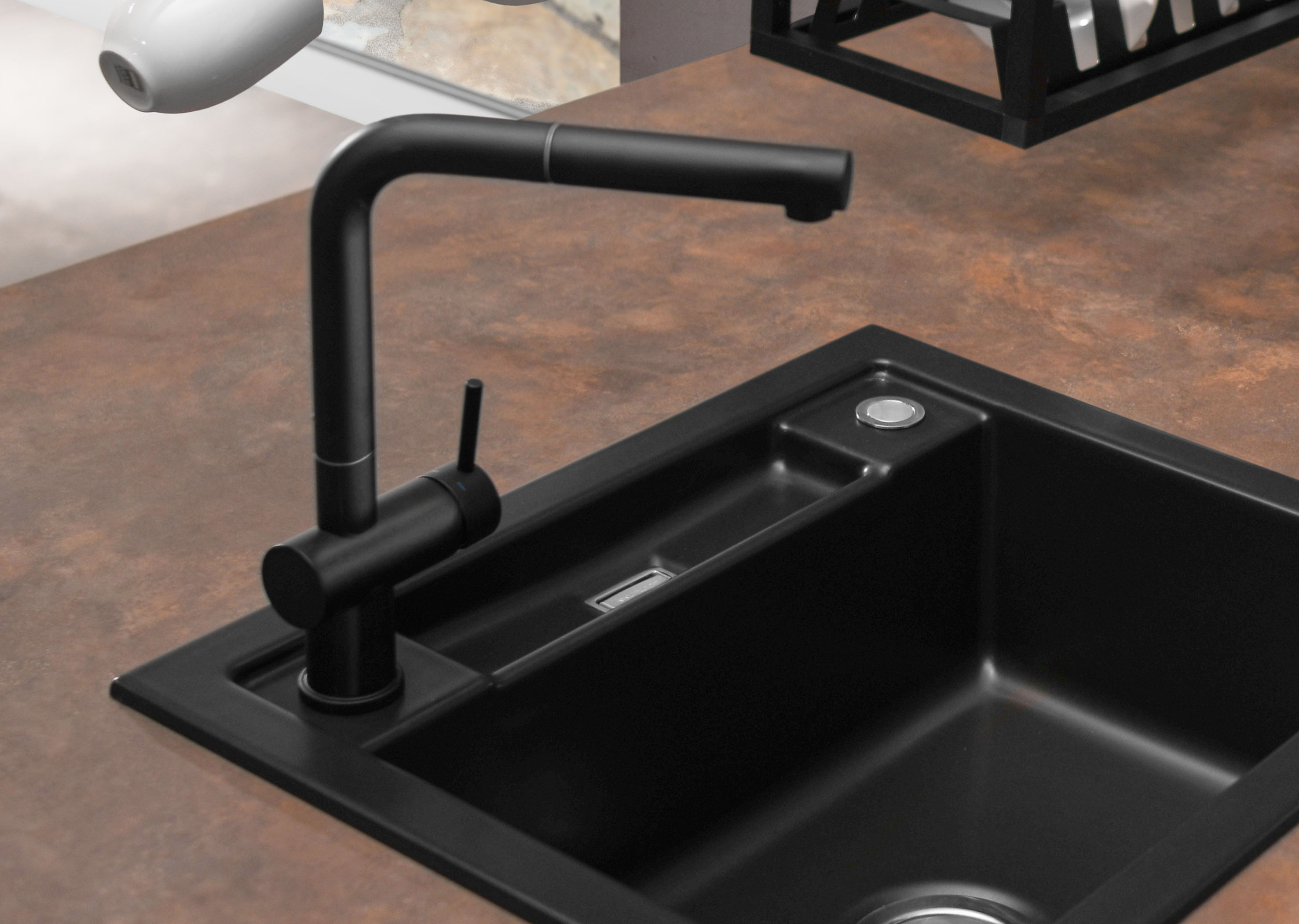 Systemceram Armatur Sila schwarz